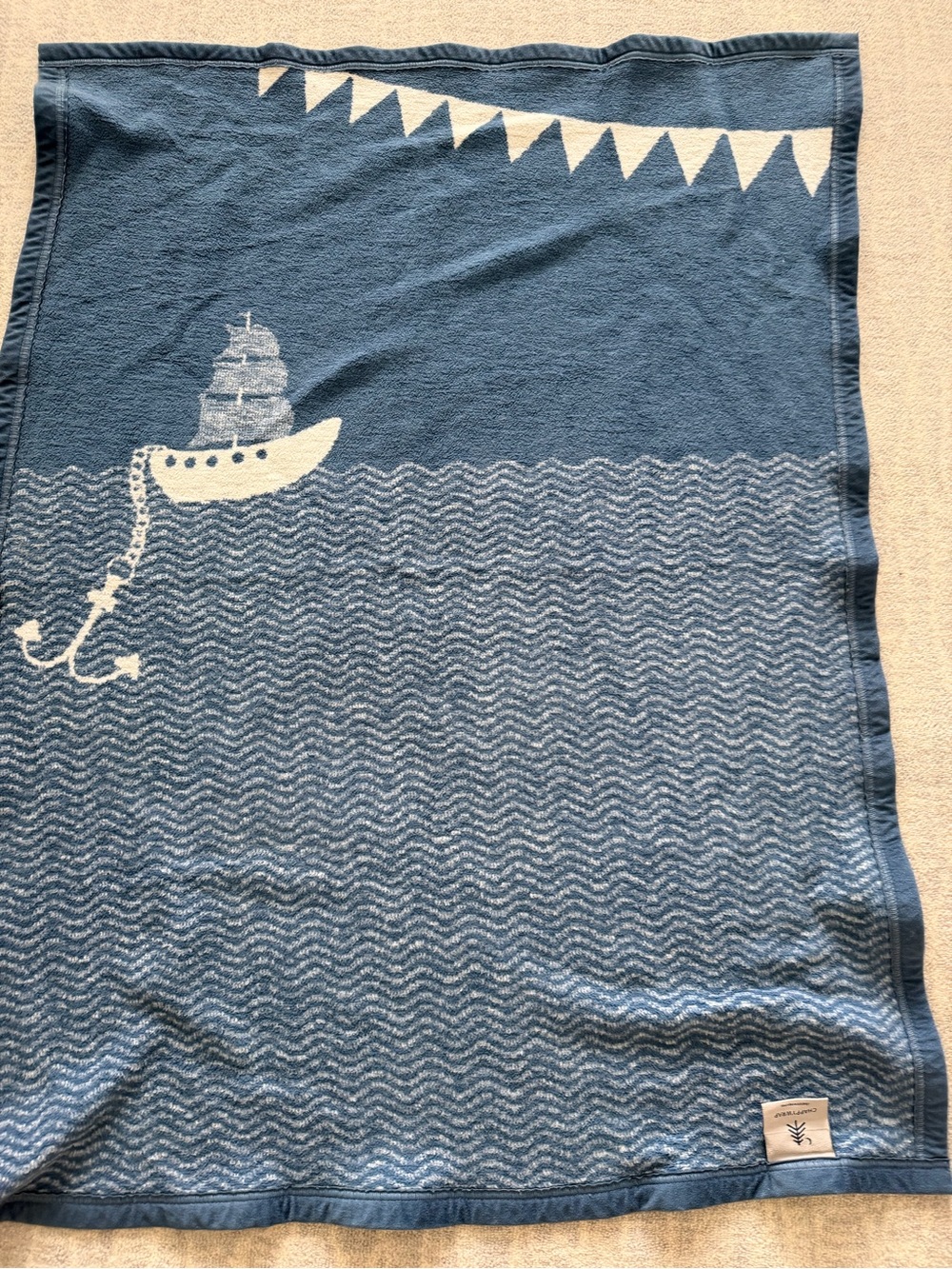 Chappywrap “Ahoy Matey” Mini Blanket